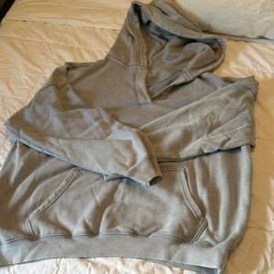 Aerie Gray/Blue Hoodie